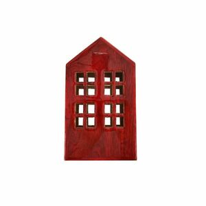 InDecor Domek z drewna mango Red, 13 x 8, 5 x 22 cm obraz