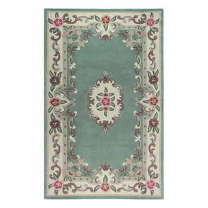 Zielony wełniany dywan Flair Rugs Aubusson, 150x240 cm obraz