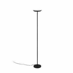 Czarna lampa stojąca LED (wysokość 178 cm) Specter – Trio obraz