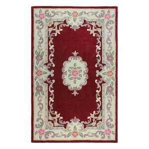 Czerwony wełniany dywan Flair Rugs Aubusson, 75x150 cm obraz