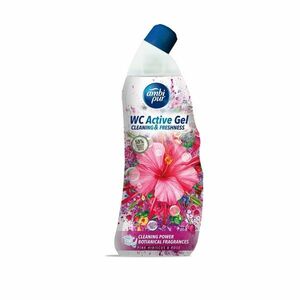 Ambipur Toilet Active gel Różowy Hibiscus & róża 750 ml obraz