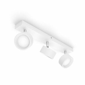 Philips 8720169174788 oprawa punktowa LED Bracia, biała, 3x 5, 5 W 3x550lm 2700K IP20 obraz