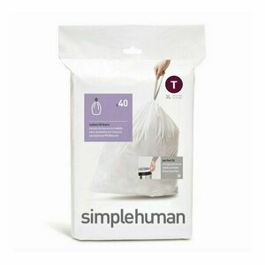 Simplehuman Worki na śmieci T 3 l, 40 szt. obraz