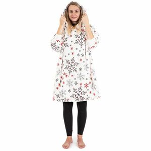 4Home Bluza z barankiem mikroplusz Snowflakes, M obraz