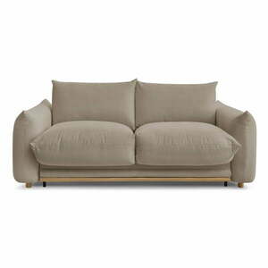 Beżowa rozkładana sofa 214 cm Ernest – Bobochic Paris obraz