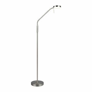 Lampa stojąca LED w kolorze srebra (wysokość 160 cm) Moreno – Trio obraz