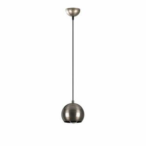 Lampa wisząca w kolorze srebra z metalowym kloszem ø 30 cm Berceste – Opviq lights obraz