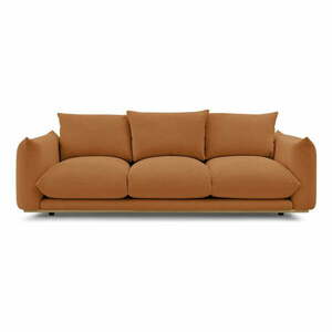 Pomarańczowa sofa 265 cm Ernest – Bobochic Paris obraz