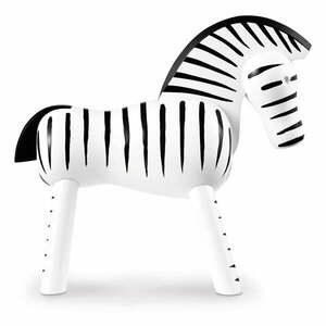 Figurka z litego drewna bukowego Kay Bojesen Denmark Zebra obraz