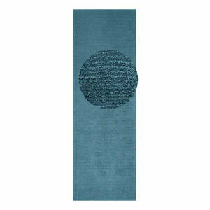 Ciemnoniebieski chodnik Mint Rugs Supersoft, 80x250 cm obraz