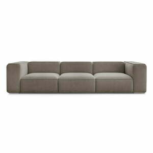 Szarobeżowa sofa 345 cm Zephyr – Bobochic Paris obraz