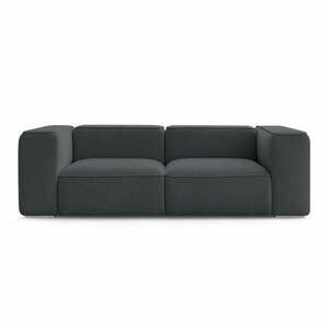 Ciemnoszara sofa 255 cm Zephyr – Bobochic Paris obraz