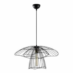 Czarna lampa wisząca ø 50 cm Tel – Opviq lights obraz