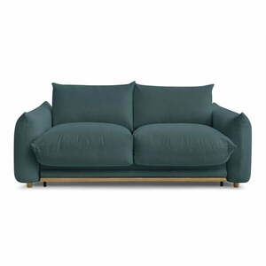 Niebieska rozkładana sofa 214 cm Ernest – Bobochic Paris obraz