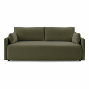 Zielona rozkładana sofa 211 cm Marcel – Bobochic Paris obraz