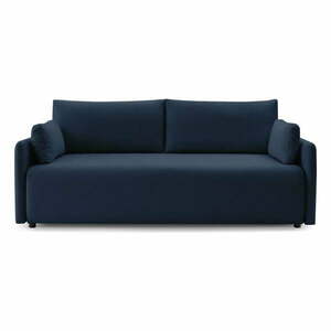 Ciemnoniebieska rozkładana sofa 211 cm Marcel – Bobochic Paris obraz