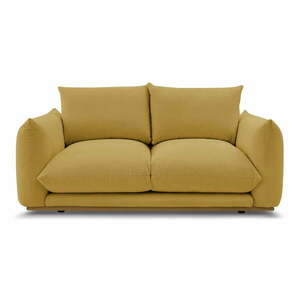 Żółta sofa 193 cm Ernest – Bobochic Paris obraz