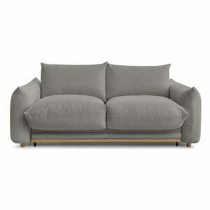 Szara rozkładana sofa 214 cm Ernest – Bobochic Paris obraz