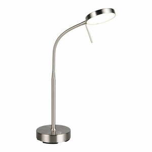 Lampa stołowa LED w kolorze srebra (wysokość 45 cm) Moreno – Trio obraz