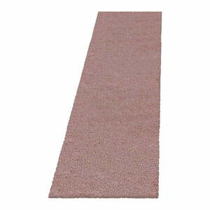 Różowy chodnik 80x250 cm Fluffy – Ayyildiz Carpets obraz