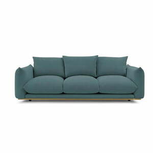 Niebieska sofa 265 cm Ernest – Bobochic Paris obraz