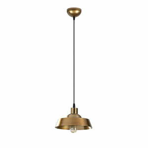 Lampa wisząca w kolorze złota z metalowym kloszem ø 22 cm Berceste – Opviq lights obraz