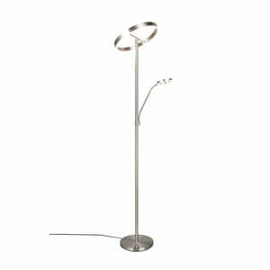 Lampa stojąca LED w kolorze srebra (wysokość 180 cm) Willis – Trio obraz