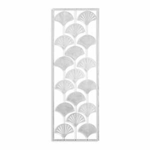 Metalowa dekoracja ścienna 32x90 cm Gingko – Wallity obraz