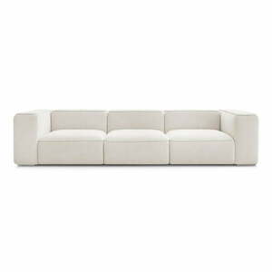 Biała sofa 345 cm Zephyr – Bobochic Paris obraz