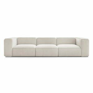 Beżowa sofa 345 cm Zephyr – Bobochic Paris obraz