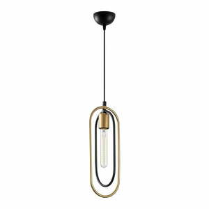 Lampa wisząca w czarno-złotym kolorze Cerco – Opviq lights obraz