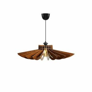 Lampa wisząca w naturalnym kolorze ø 68 cm – Opviq lights obraz