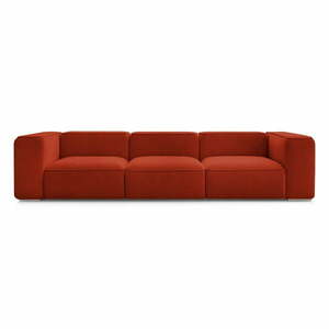 Ceglasta sofa 345 cm Zephyr – Bobochic Paris obraz