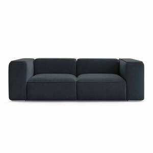 Ciemnoniebieska sofa 255 cm Zephyr – Bobochic Paris obraz