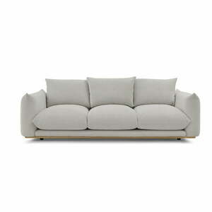 Jasnoszara sofa 265 cm Ernest – Bobochic Paris obraz