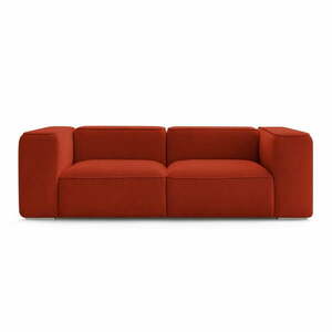 Ceglasta sofa 255 cm Zephyr – Bobochic Paris obraz