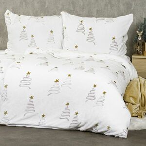 4Home Linen w zestawie choinka z mikroflaneli, 140x 220 cm, 70 x 90 cm, 140 x 220 cm, 70 x 90 cm obraz