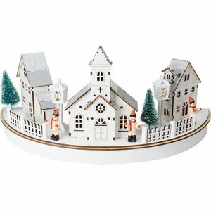 LED Winter Village White, 8x LED 40 cm, 2x AA obraz