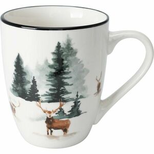 Kubek porcelanowy Winter Deer, 320 ml obraz