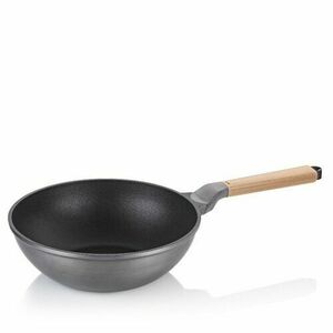 Kela Patelnia Wok VITANA, odlew aluminiowy, szary, 30 cm obraz