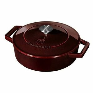 Berlinger Haus Garnel żeliwny z pokrywką Burgundy Line, 26 cm obraz