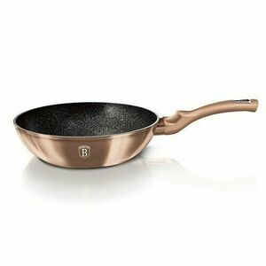 Berlinger Haus Wok patelnia Rosegold Metallic Line, 30 cm obraz