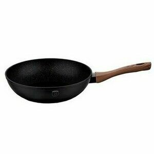 Berlinger Haus Patelnia WOK Ebony Line Rosewood, 28 cm obraz