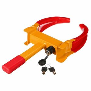 Sixtol Blokada samochodowa CAR TIRE LOCK, 47 x33, 5 x 7 cm obraz