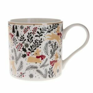 Świąteczny kubek porcelanowy Mistletoe, 400 ml obraz