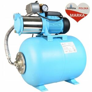 Hydrofor 50L Zbiornik Do Wody Pompa Hydroforowa Mh 1300 Pełen Zestaw Covera obraz