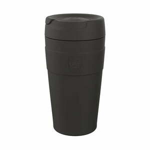 Czarny kubek termiczny 454 ml Helix Thermal Black L – KeepCup obraz