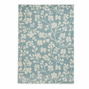 Niebieski dywan 80x150 cm Grace Floral – Catherine Lansfield obraz