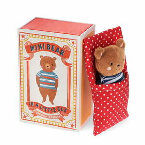 Zabawka pluszowa Mini Bear in a Little Box – Rex London obraz