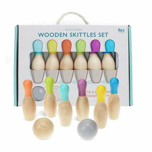 Kręgle Skittles Set – Rex London obraz